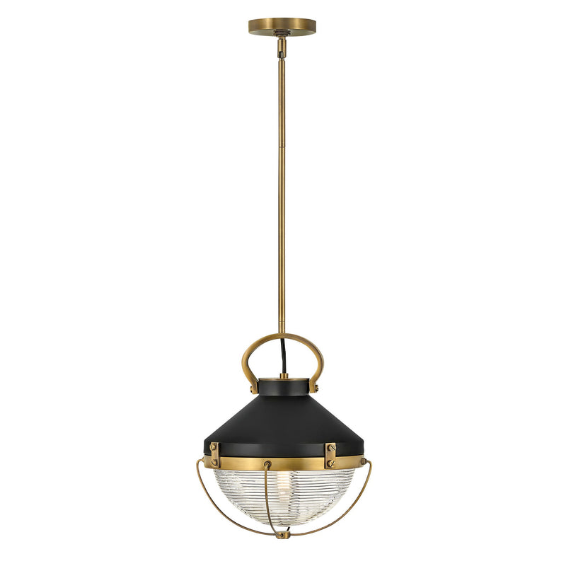 Crew Medium Pendant - Heritage Brass - by Hinkley