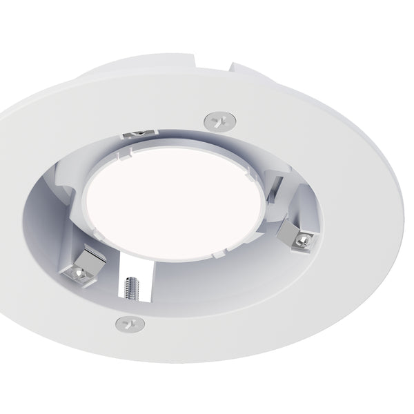 Crisp 4 Round LED Recessed Downlight CCT Select By Maxim Lighting Detailed View