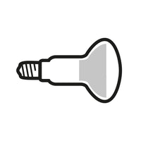 Cristal LED Lamp 13W E26 120V 2700K R80