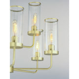 Crosby Chandelier Satin Brass by Maxim Lighting