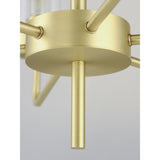Crosby Chandelier Satin Brass by Maxim Lighting