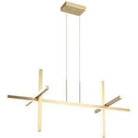 Crosley Linear Suspension Brushed Gold By Matteo