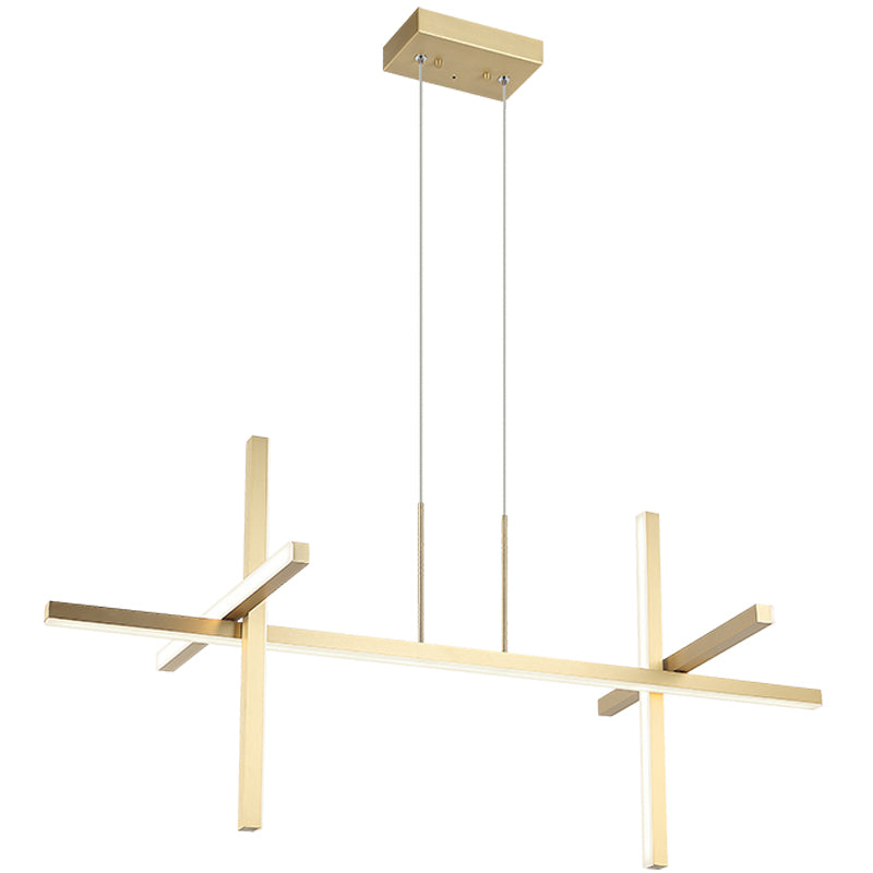 Crosley Linear Suspension Brushed Gold By Matteo