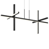 Crosley Linear Suspension Matte Black By Matteo - Front View