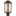 Crowell Post Lantern — Antique Bronze with Creme Parchment Glass