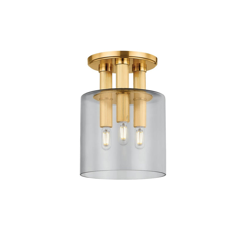 Crystler Flush Mount - 8.5 Inch by Hudson Valley