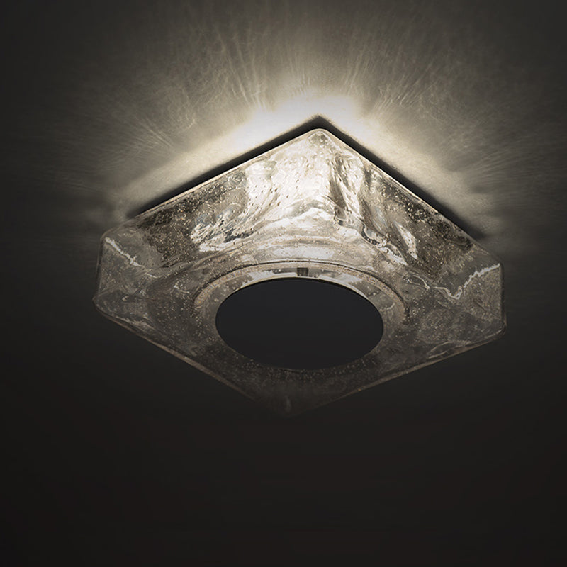 Cuboid Outdoor Ceiling Light By WAC Lighting Detailed View