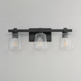 Cubos Bath Vanity Light Black by Maxim Lighting
