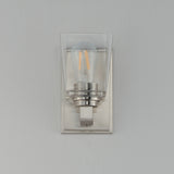 Cubos Wall Sconce Vanity Light Satin Nickel by Maxim Lighting