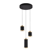 Cuff LED Multi Light Pendant Small By ET2