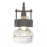 Cuff Mini Pendant Large in Dark Smoke by Hubbardton Forge
