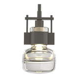 Cuff Mini Pendant Medium in Dark Smoke by Hubbardton Forge