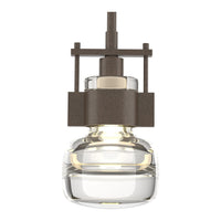 Cuff Mini Pendant Small in Bronze by Hubbardton Forge