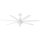 Current 56” LED Smart Fan - Matte White