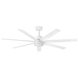 Current 56” LED Smart Fan - Matte White