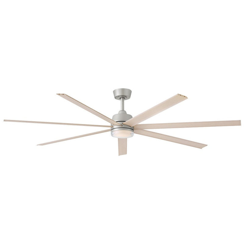 Current 72” LED Smart Fan - Brushed Nickel