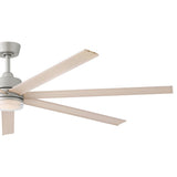 Current 72” LED Smart Fan - Brushed Nickel