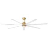 Current 72” LED Smart Fan - Heritage Brass