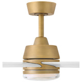 Current 72” LED Smart Fan - Heritage Brass