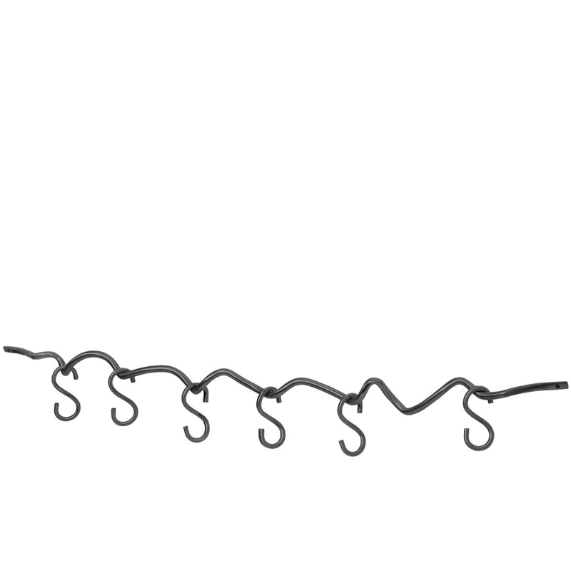 Curvature Hanging Rail - Black Brass