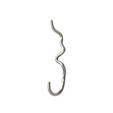 Curvature Hook - Single / Stainless Steel