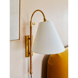 Curves No.1 Plug-in Sconce by Hudson Valley