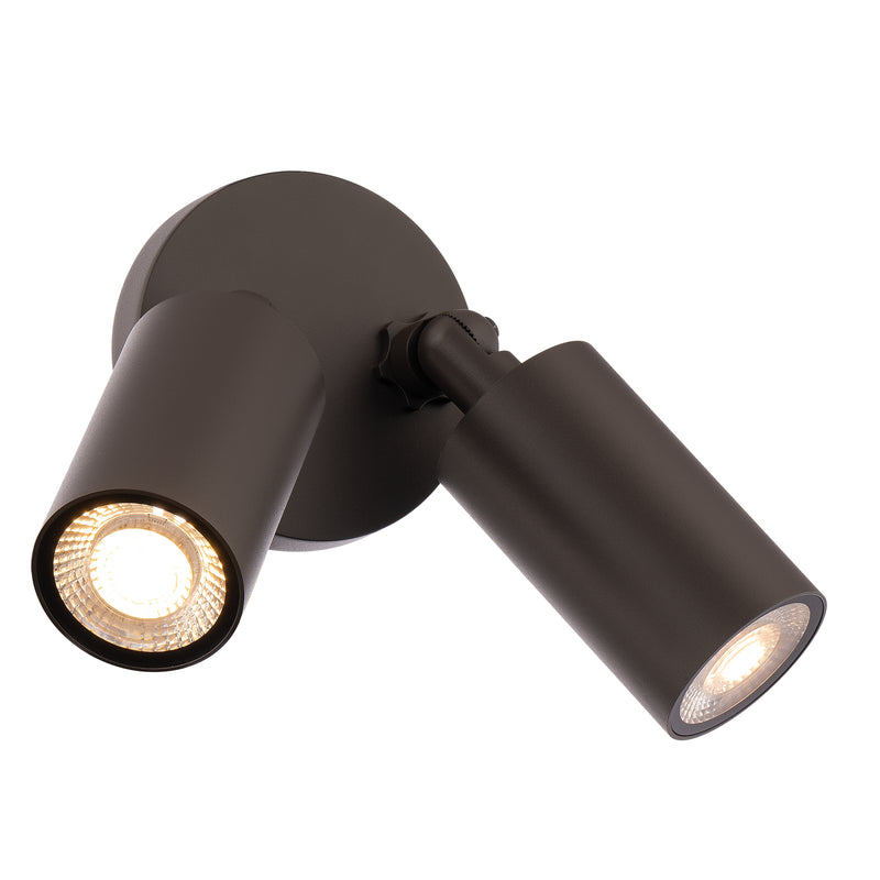 Cylinder Adjustable Outdoor Wall Light Medium BZ By WAC Lighting