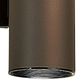 Cylinder Outdoor Wall Light Medium Architectural Bronze By Kichler - Detailed View
