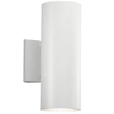 Cylinder Outdoor Wall Light Medium White By Kichler
