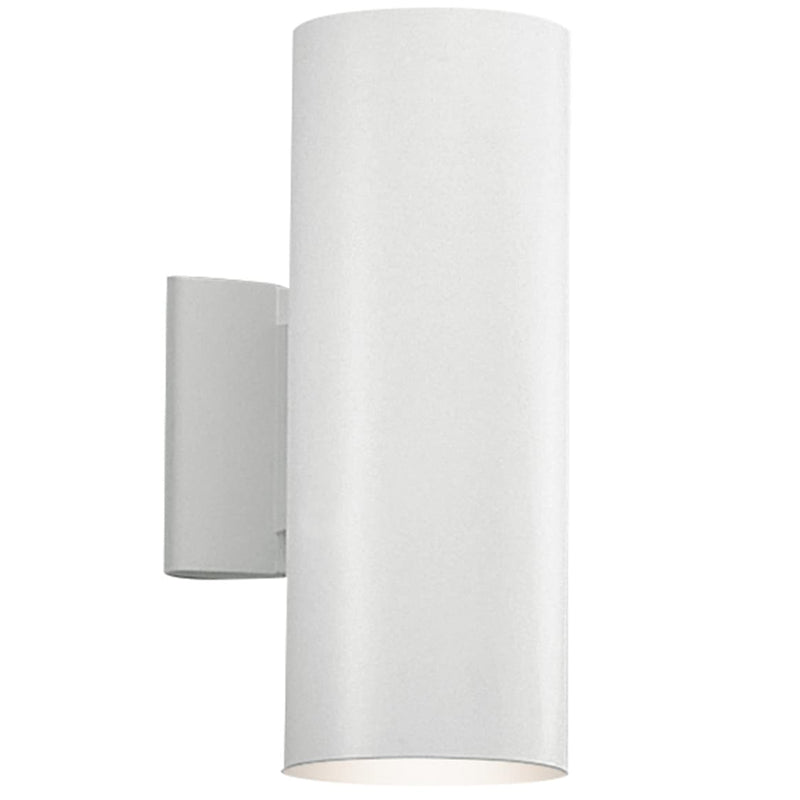 Cylinder Outdoor Wall Light Medium White By Kichler