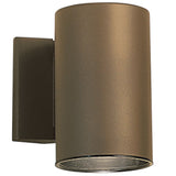 Cylinder Outdoor Wall Light Small Architectural Bronze By Kichler