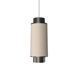 Cylindrical 1595 Pendant Charcoal by Accord
