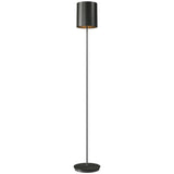 Cylindrical Floor Lamp Charcoal By Accord