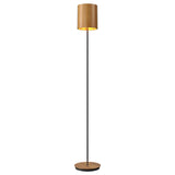 Cylindrical Floor Lamp Teak By Accord