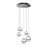 Cyllindra Round Multi-Light Suspension