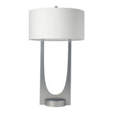 Cypress Table Lamp, shown in Sterling, Sterling, by Hubbardton Forge