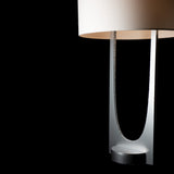 Cypress Table Lamp detail in Sterling, Sterling, by Hubbardton Forge