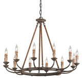 Cyrano Chandelier - 12-Light by Troy Lighting