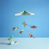 Dinosaurland Baby Mobile, styled in an interior