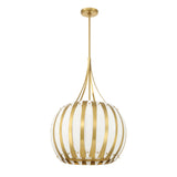 Daria 20.5'' Luxe Gold Chandelier by Crystorama
