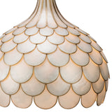 Darby 14'' Soft Gold Pendant by Crystorama