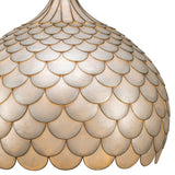 Darby 21'' Soft Gold Pendant by Crystorama