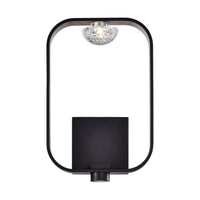Dagmar Wall Sconce 14 Inch Gold Black Mix by Eurofase