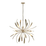 Dahlia Chandelier - Medium Soft Gold-Hubbardton Forge