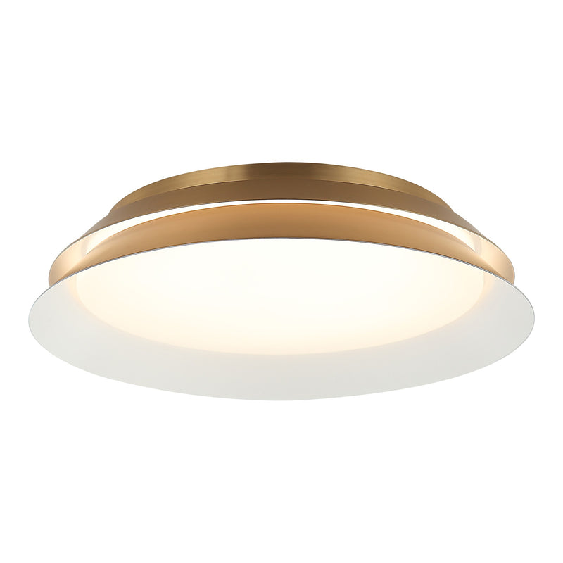 Dahlia Wall Sconce 14 Inch Aged Gold Brass