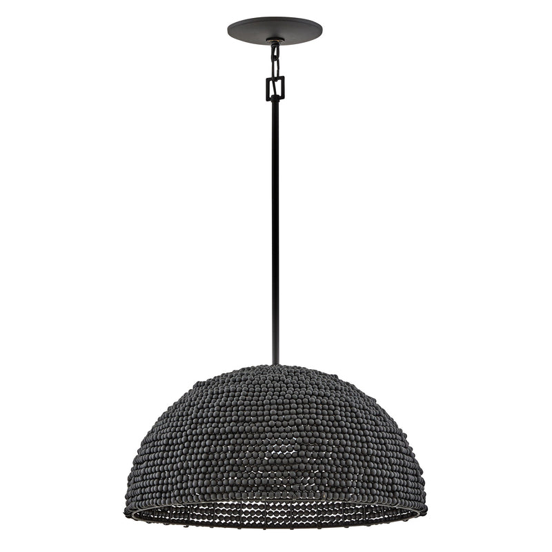 Dalia Large Convertible Pendant - Black - by Hinkley