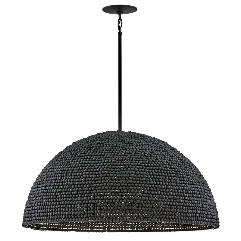 Dalia Medium Convertible Chandelier - Black - by Hinkley