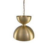 Dallas Dome Pendant - Satin Brass