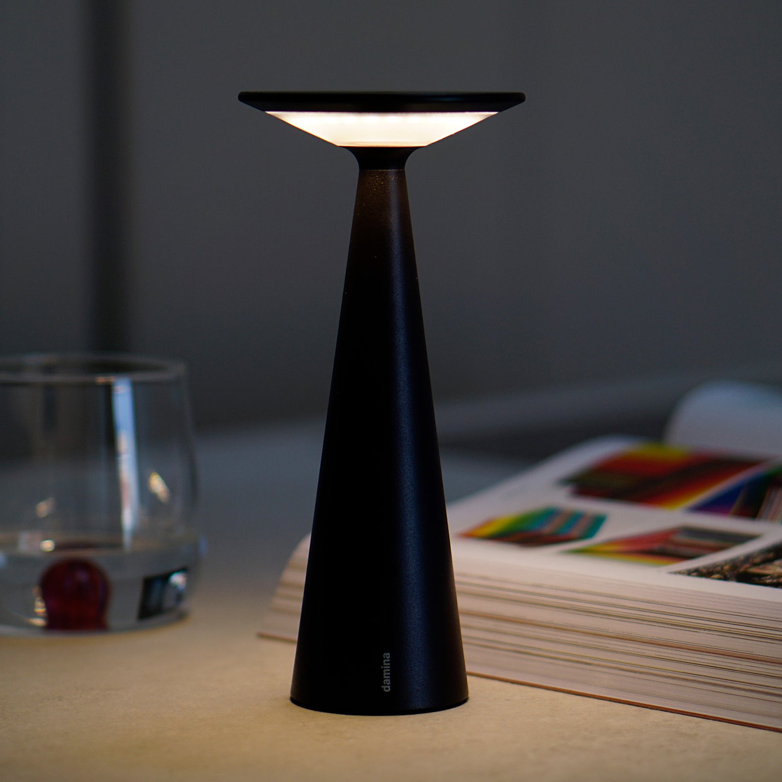 Damina Battery Table Lamp By Zafferano