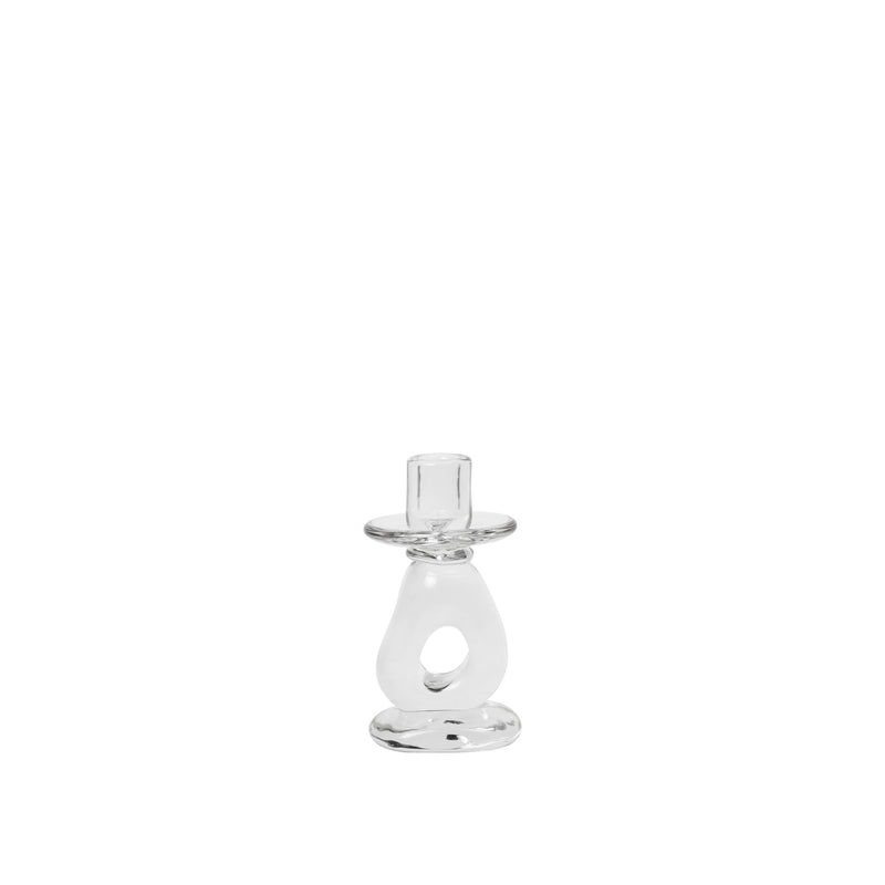 Damo Candle Holder - Clear